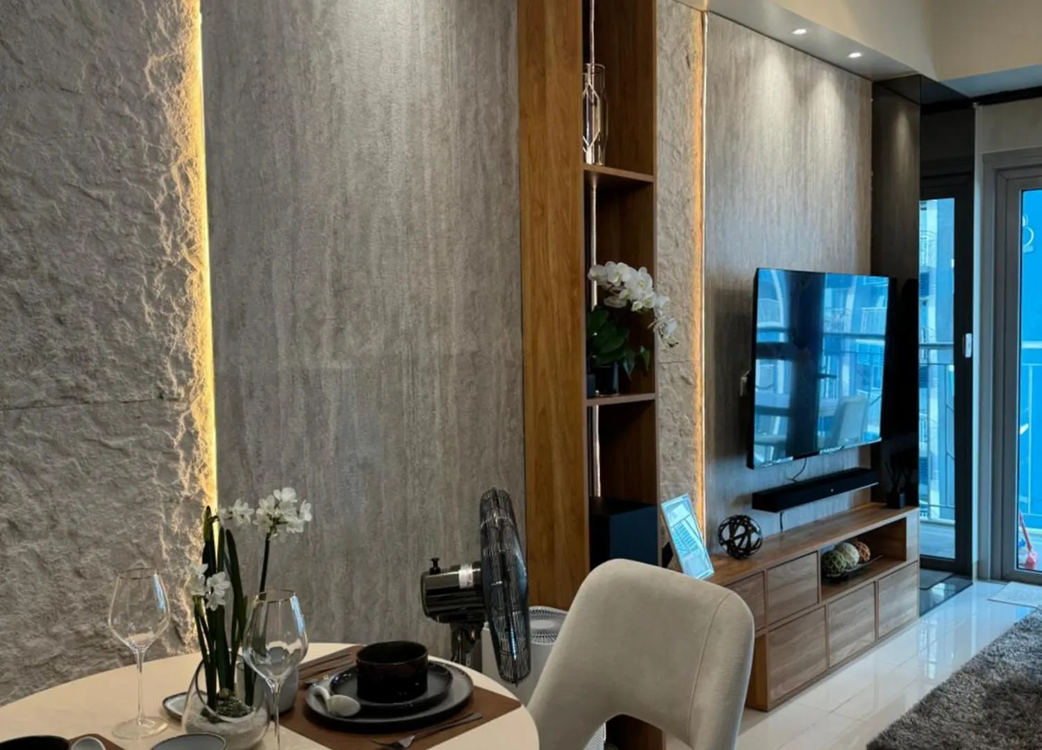 Stylish 1Br Near Airport Facing The Bay - 9D Aparthotel Paranaque City